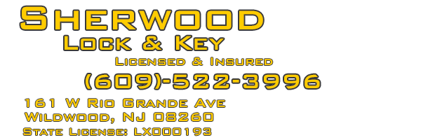 Sherwood Lock and Key 609-522-3996